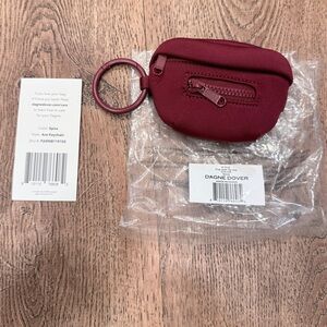 Dagne Dover Red Ace Keychain Pouch